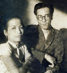 Monica Choon's parents, Tham Chee Fongand Kenji Murai (Photo credit: Singapore Press Holdings)