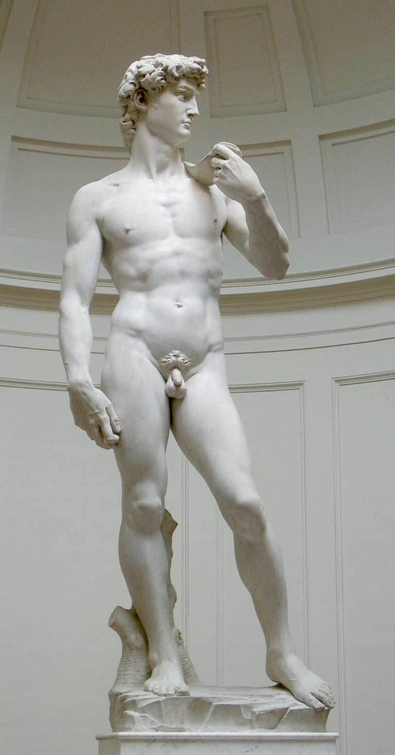 Michelangelo’s Statue of David (Photo source: Wikimedia Commons)