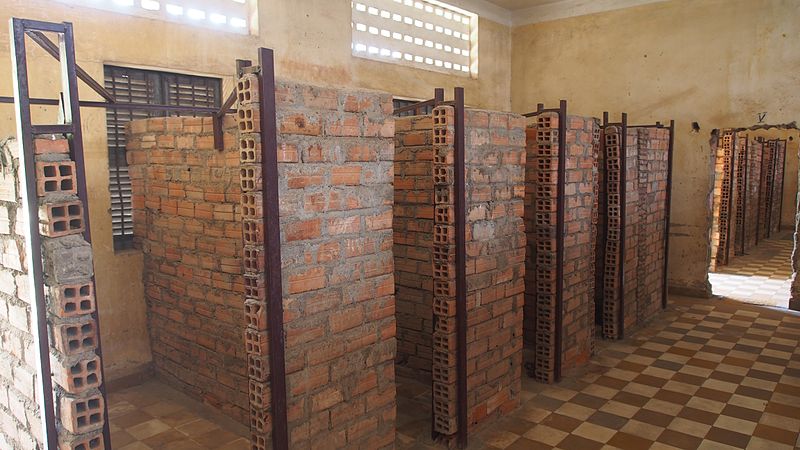 Tuol Sleng Genocide Museum (Photo credit: Wikimedia Commons)