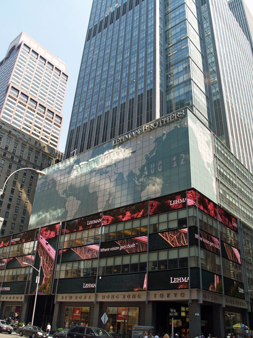 Lehman Brothers, New York (Photo credit: Wikimedia Commons)