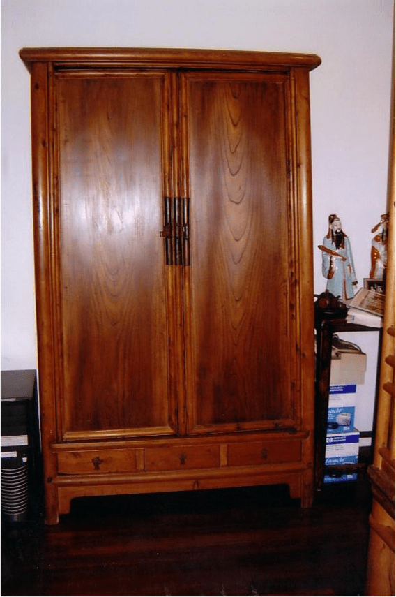 Photo 5 – Round Corner Cabinet – Elm
