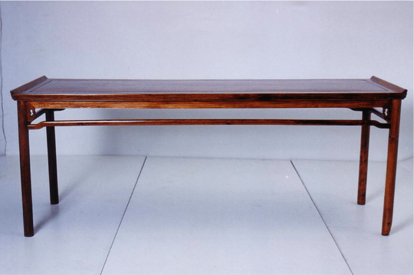 Photo 13 – Burl Wood Top Large Painting Table - Huanghuali